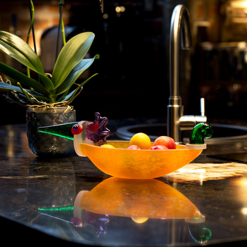 [product_option3], DUCK - Bowl, Bowl, 博羅夫斯基藝術水晶 | 中國官方 Borowski