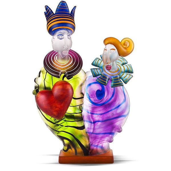 [product_option3], KING & QUEEN - Object by SJB, Art sculpture, 博羅夫斯基藝術水晶 | 中國官方 Borowski