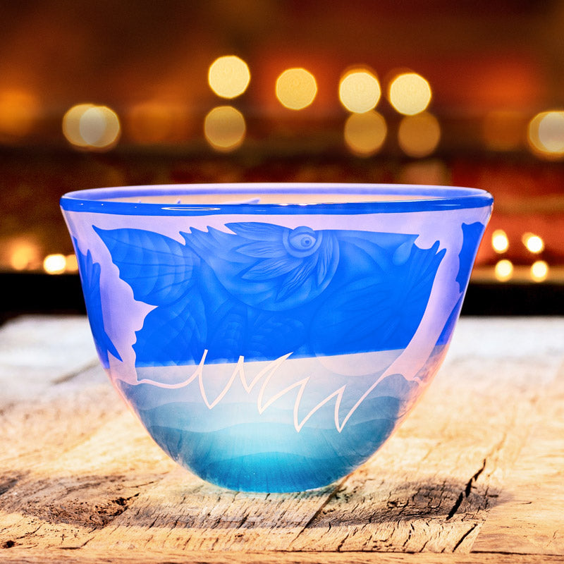 [product_option3], OCEAN TRIO - Bowl by Pawel, Art sculpture, 博羅夫斯基藝術水晶 | 中國官方 Borowski