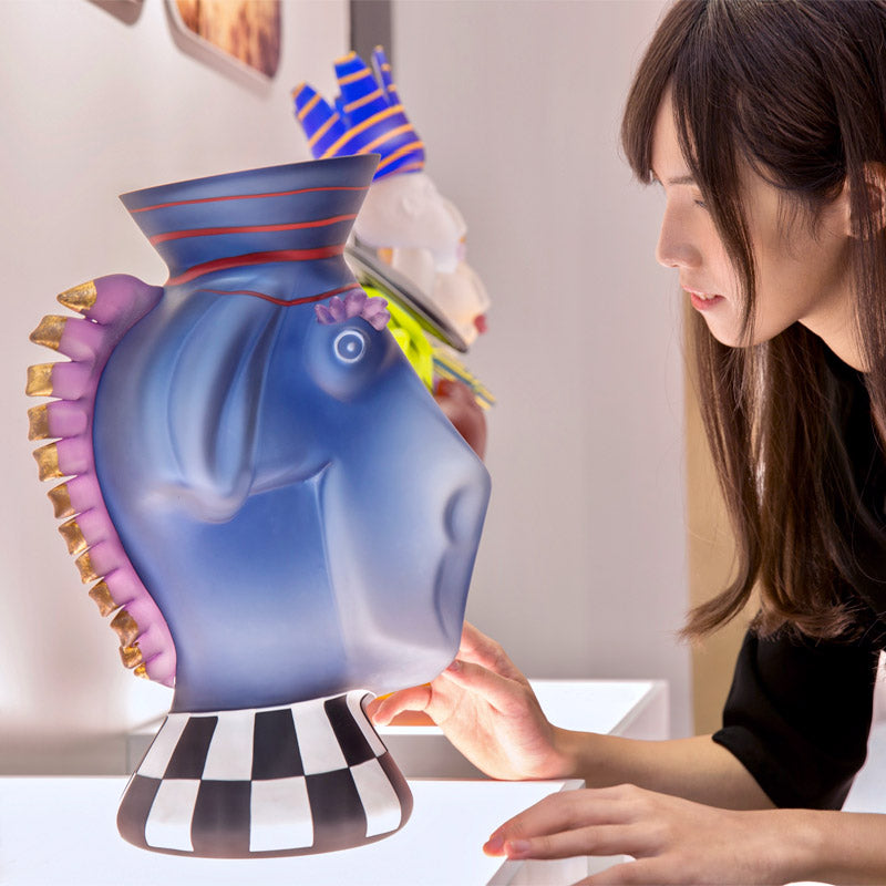 [product_option3], ANIMALIA "OFFICER ED" - Vase, Vase, 博羅夫斯基藝術水晶 | 中國官方 Borowski