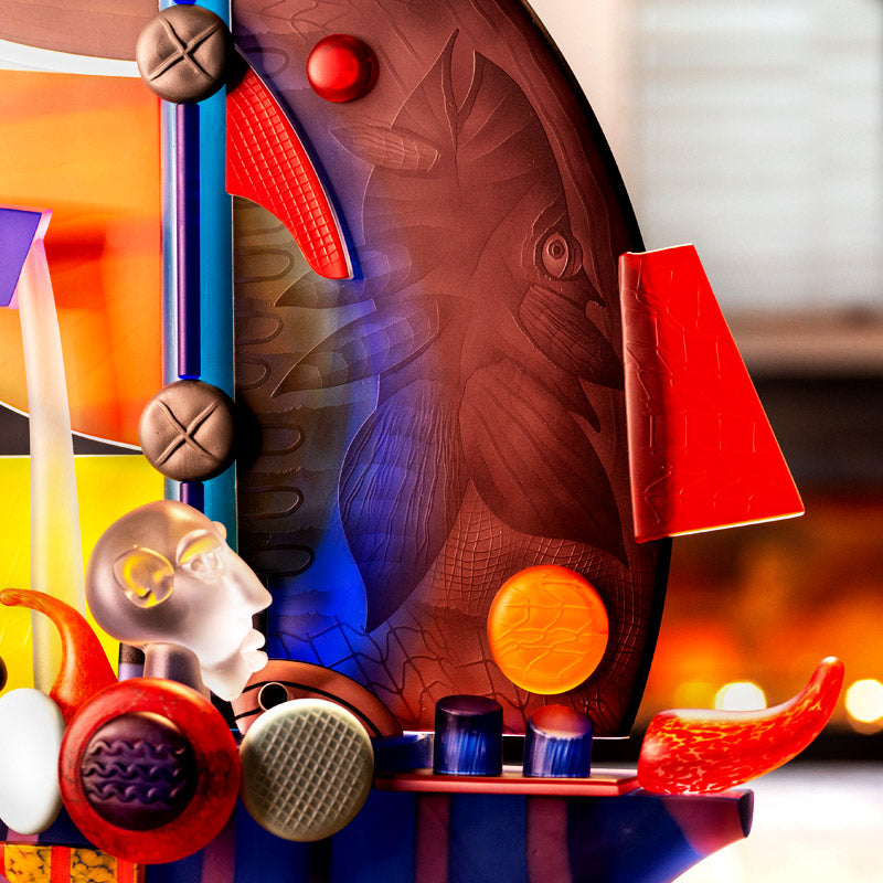 [product_option3], SAILBOAT MEDIUM - Object by PB, Art sculpture, 博羅夫斯基藝術水晶 | 中國官方 Borowski