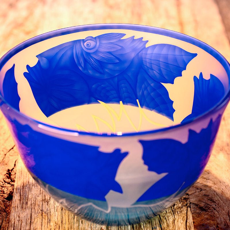 [product_option3], OCEAN TRIO - Bowl by Pawel, Art sculpture, 博羅夫斯基藝術水晶 | 中國官方 Borowski