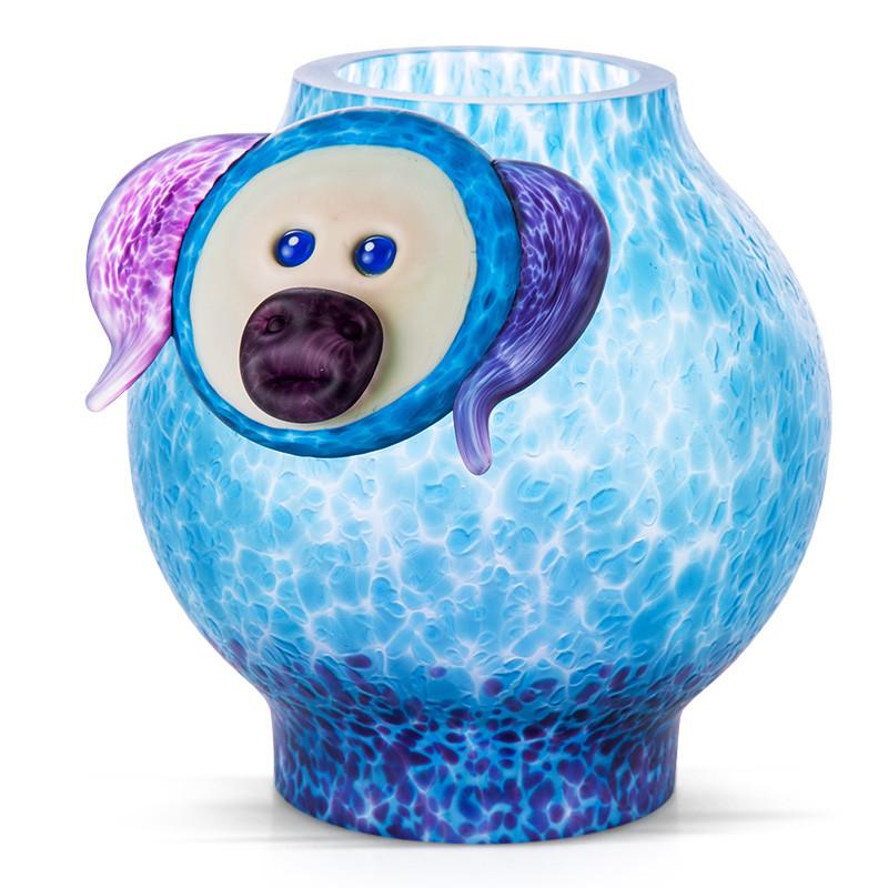 [product_option3], PIG - Vase, Vase, 博羅夫斯基藝術水晶 | 中國官方 Borowski