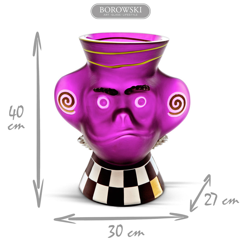 [product_option3], ANIMALIA "CAPTAIN CHITA" - Vase, Vase, 博羅夫斯基藝術水晶 | 中國官方 Borowski
