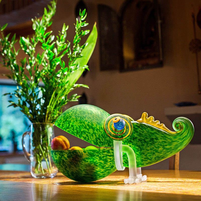 [product_option3], CHAMELEON BIG - Bowl, Bowl, 博羅夫斯基藝術水晶 | 中國官方 Borowski